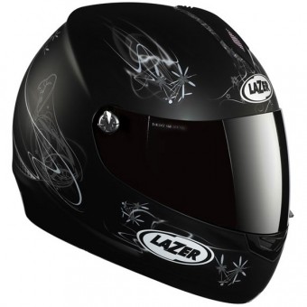 Casque Integral Lazer Vertigo Allclear Frieze Noir Gris