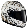 Casque Integral Lazer Vertigo Zebra Blanc Cuivre