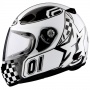 Casque Integral Vemar Midas Speedrace Blanc