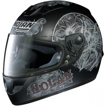 Casque Integral Nolan N62 N-Angel Flat Black 55