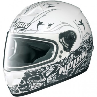 Casque moto Integral N62 Fairyland Blanc Mat n�42