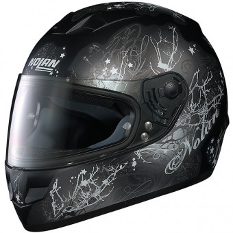 Casque Integral Nolan N62 Pulsar Flat Black / Silver 60