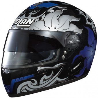 Casque Integral Nolan N84 Waikiki NCom Black Blu 56