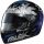 Casque moto Integral N84 Waikiki NCom Black Blu 56