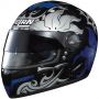 Casque Integral Nolan N84 Waikiki NCom Black Blu 56