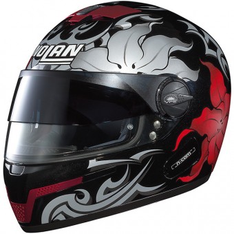 Casque Integral Nolan N84 Waikiki NCom Black red 57
