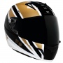 Casque Integral Nexx XR1R Flag Noir Or