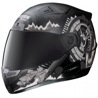 Casque Integral Nolan N85 Circle Ncom Noir Mat 25