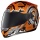Casque Integral Nolan N85 Circle Ncom Orange Mat 26