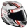 Casque Integral Lazer Osprey Genius Blanc Rouge