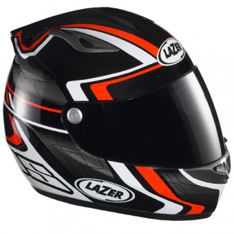 Casque Integral Lazer Osprey Genius Noir Rouge