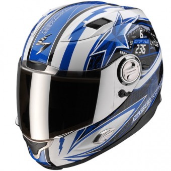 Casque Integral Scorpion EXO 1000 Speedster Bleu