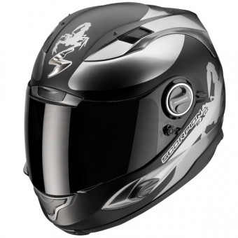 Casque Integral Scorpion EXO 1000 Sublim Noir Chrome