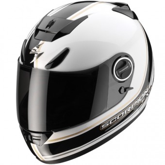 Casque Integral Scorpion EXO 750 Air Vintage Blanc