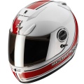 Casque moto Scorpion EXO 750 Air Vintage Rouge