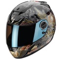 Casque moto Scorpion EXO 750 Air Kingdom Noir Rouge