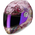 Casque moto Scorpion EXO 750 Air Kingdom Rose Metal