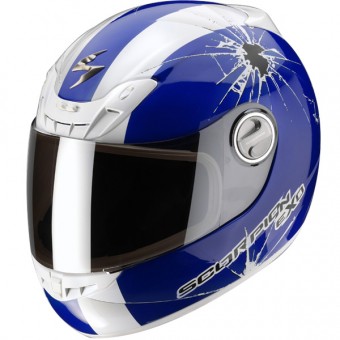 Casque Integral Scorpion EXO 400 Impact Bleu