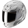 Casque moto Scorpion EXO 450 The One Blanc