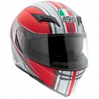 Casque Integral AGV Skyline Asura Rouge Gris