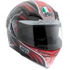 Casque Integral AGV Skyline Sun Noir Rouge