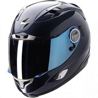 Casque moto Integral EXO 1000 Bleu Gun Metal