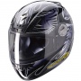 Casque Integral Scorpion EXO 400 Sonic Noir Bleu