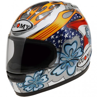 Casque Integral Suomy Defender Hawaiian Flower KSDF0001