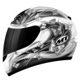 Casque moto MT Thunder Butterfly Gris