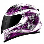 Casque Integral MT Thunder Butterfly Violet