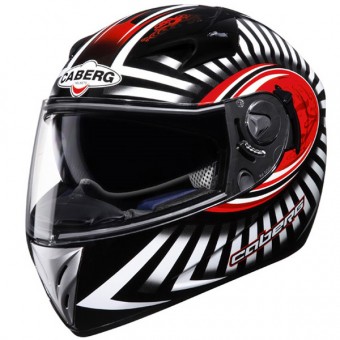 Casque moto Integral V2R Zonda Noir Rouge