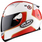 Casque Integral Vemar Eclipse Metha Rouge