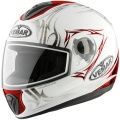 Casque moto Vemar Medon Blade Rouge F726