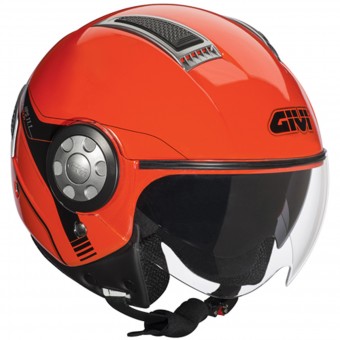 Casque Jet Givi 11.1 Fluo Red Casque Jet Givi 11.1 Fluo Red