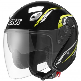 Casque Jet Givi 20.6 Fiber-J2 Plus Black Casque Jet Givi 20.6 Fiber-J2 Plus Black