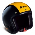 Casque Jet Airborn AB 39 Noir - Jaune
