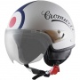 Casque Jet Cromwell Air Force Argent Mat