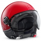 Casque Jet Momo Design FGTR Glam Rouge