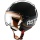 Casque Jet Astone KSR Design Noir Blanc