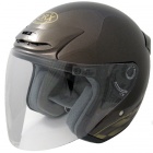 Casque Jet Torx Matt Damier Chocolat Or
