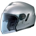 Casque moto Nolan N43E Classic N-Com Argent 1