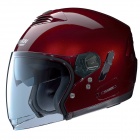 Casque Jet Nolan N43E Classic N-Com Bordeau 6