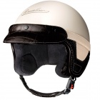 Casque Jet Borsalino Panama Croco Creme