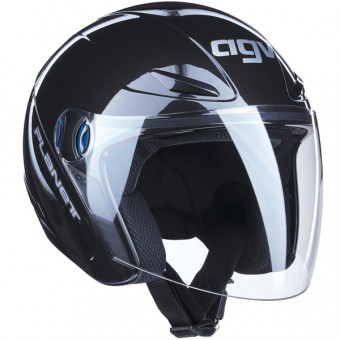 Casque Jet AGV Planet noir
