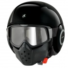 Casque Jet Shark Raw Blank BLK