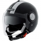 Casque Jet Caberg Riviera V2+ Legend Black White Casque Jet Caberg Riviera V2+ Legend Black White