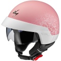 Casque moto Scorpion EXO 100 Rivoli Rose mat