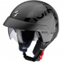 Casque Jet Scorpion EXO 100 Tribal Noir Mat Brillant
