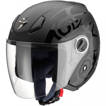 Casque Jet Scorpion EXO 200 Tribal Noir