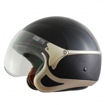 Casque Jet Ferrari Stile Silvertone Gris Casque Jet Ferrari Stile Silvertone Gris